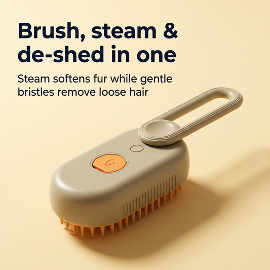 SteamPurr™-Electric Cat Steam Brush
